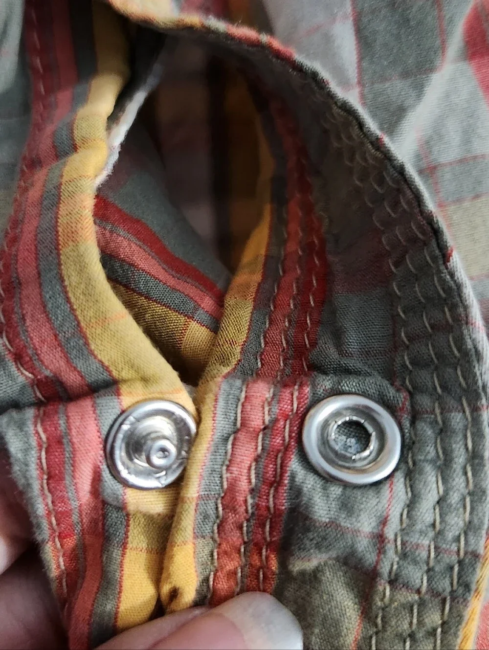 True Religion Men Plaid Shirt XXL